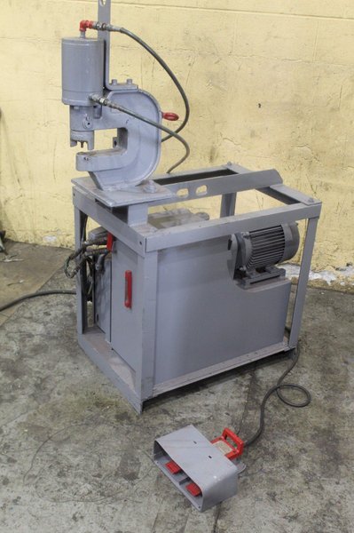 20 TON FABRILINE C FRAME HYDRAULIC FLANGE PUNCH: STOCK #69702