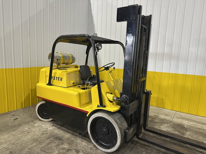 15,000 LBS HYSTER MODEL S150A LP GAS RIGGERS TYPE FORKLIFT: STOCK #22005