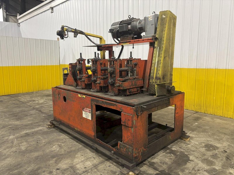 3 STAND X 2.5&quot; X 12&quot; ROLLSPACE DAHLSTROM MODEL 500-10-OB ROLLFORMER: STOCK #22625