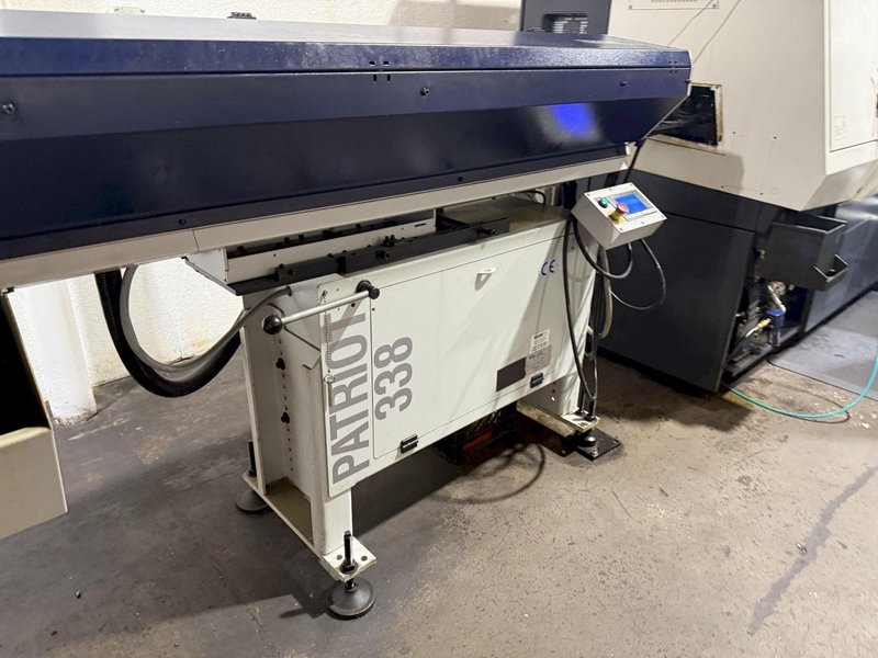 DMG Mori Sprint 32/8 CNC Screw Machine, Swiss Type, with Patriot Bar 
Feeder, Model 338