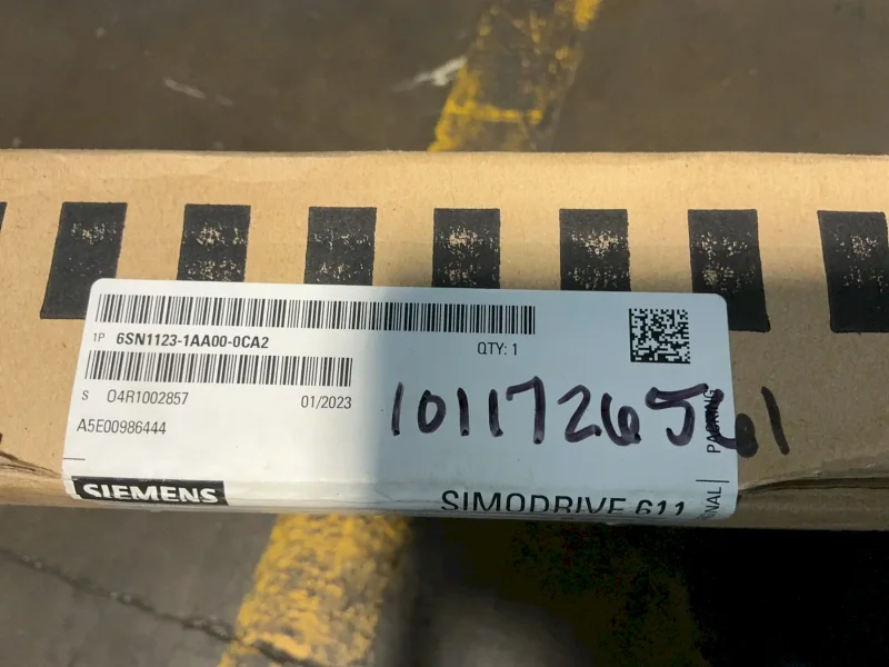 SIEMENS SIMODRIVE 611 FREQUENCY CONVERTER  -  6SN1123-1AA00-0CA2