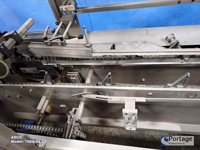 ADCO Manufacturing Model: 15DZ-60 SS  ||  Hand Load Horizontal Cartoner
