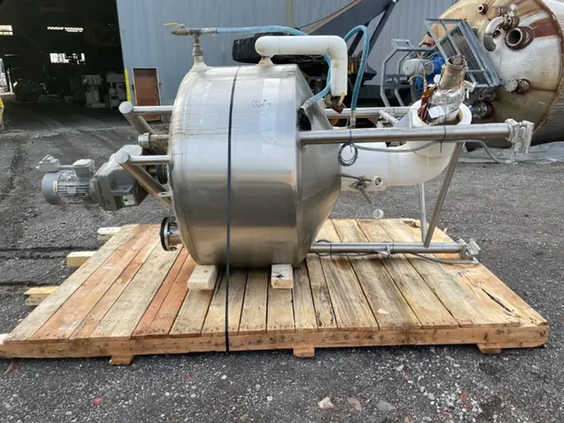 A&amp;B 350 Gal A&amp;B Process Mix Kettle, 316L S/S, 130#  -  316L