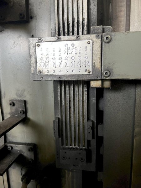 50 HP FRITZ WERNER  DOUBLE SIDED MODEL #FP7V2 HEAVY DUTY DUPLEX MILL/MILLING MACHINE. STOCK # 0309623