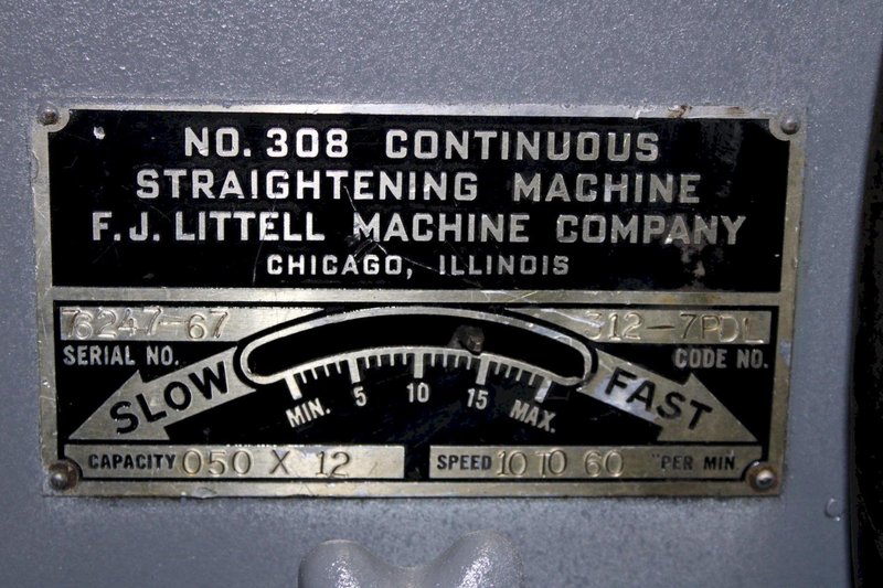 12&quot; x .050&quot;  LITTELL STRAIGHTENER