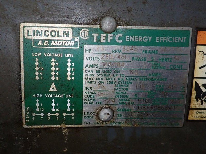 75 HP HYDRAULIC UNIT