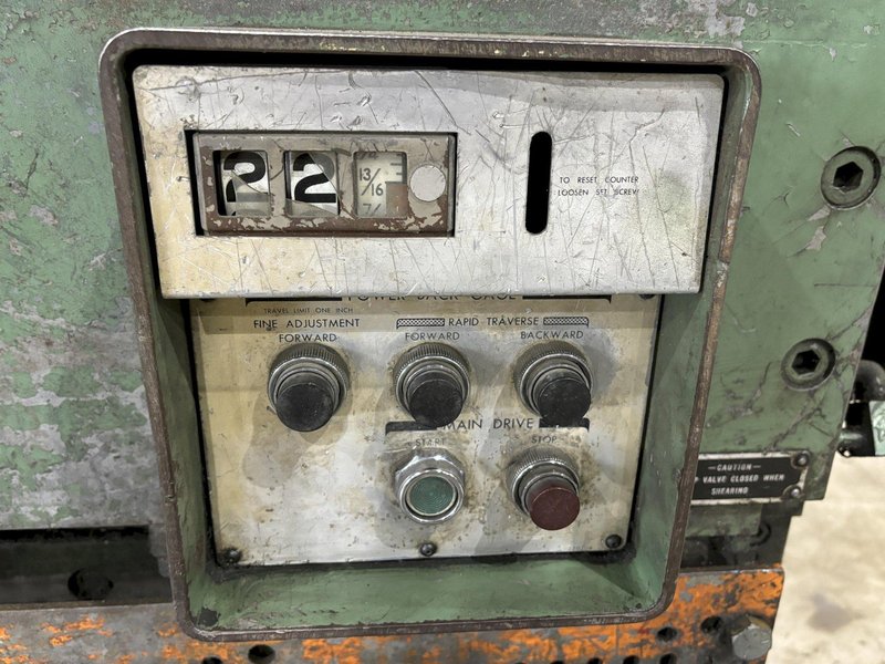 8&#039; X 10 GAUGE CINCINNATI MODEL #1008 MECHANICAL POWER SQUARING SHEAR: STOCK #21094