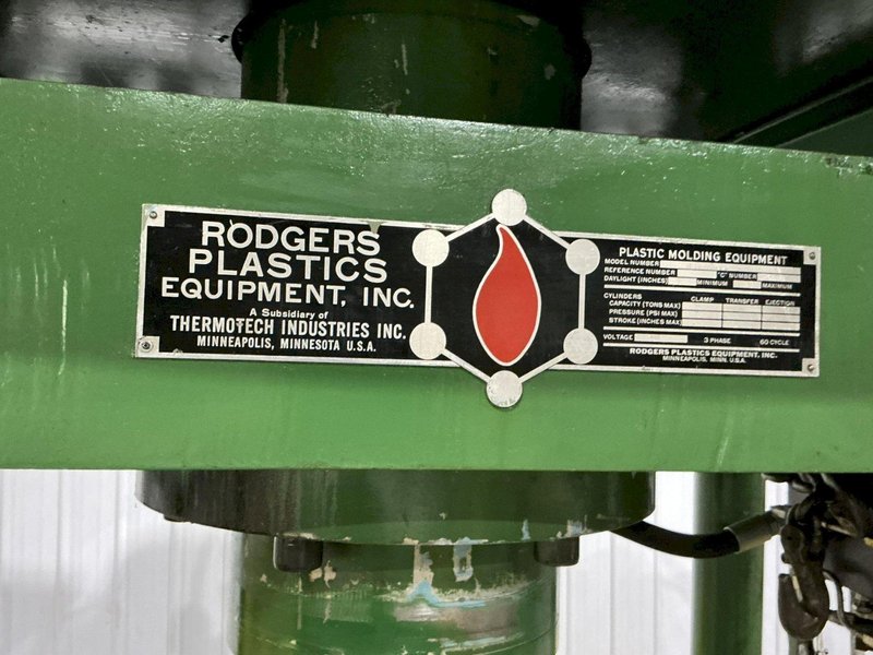 200 TON RODGERS MODEL MD200-4835 CUSHION BED 4 POST HYDRAULIC PRESS, 24" STROKE: YOBRO #25696