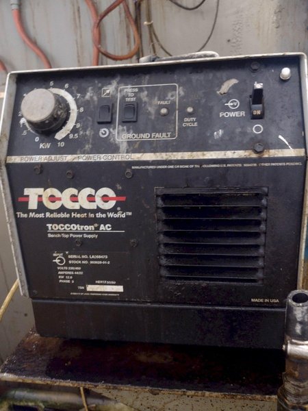 100 KW AJAX TOCCO &quot;TOCCOTRAN&quot; INDUCTION HARDENING SCANNER SYSTEM, NEW 2005: STOCK #17289