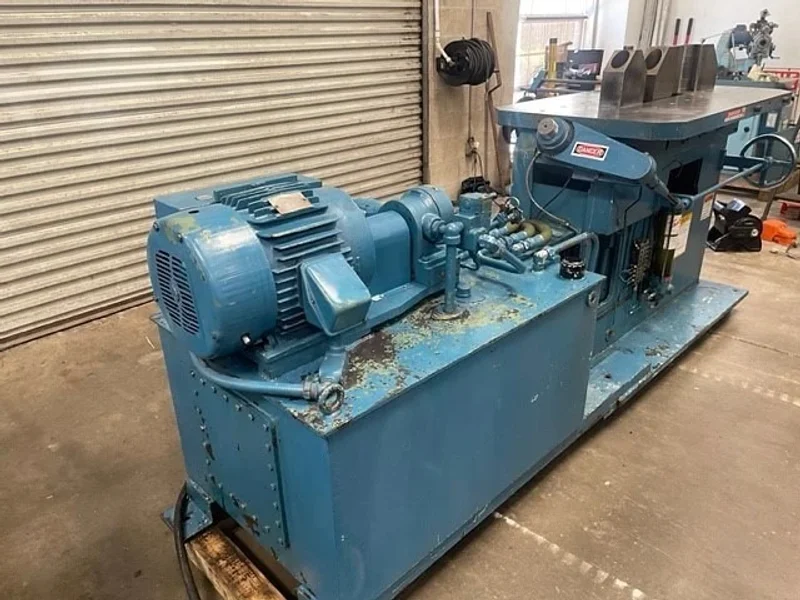 RICHARDS MULTIFORM BBC Horizontal Press Brake 8” x1/2” 25 Ton USA #6589