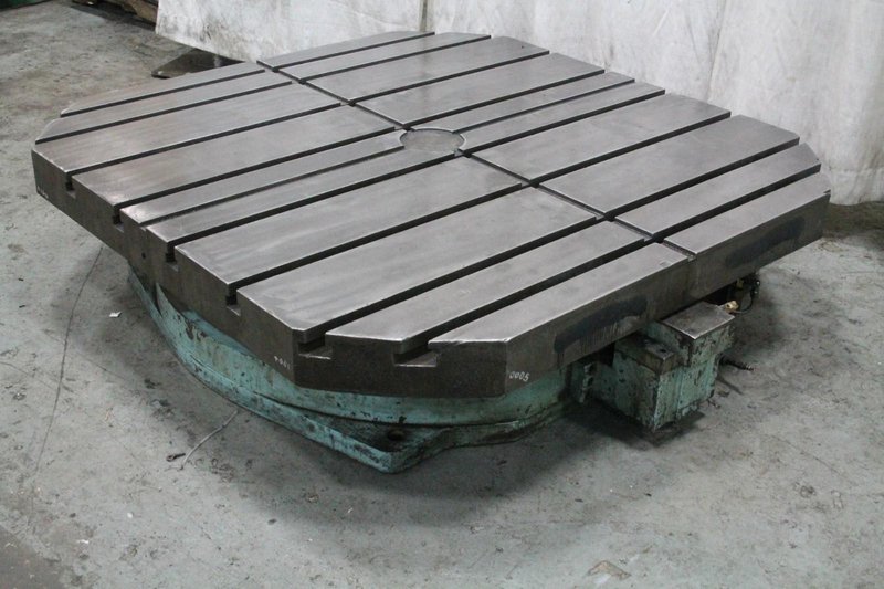 60&#039; X 60&#039; CINCINNATI AIR LIFT ROTARY TABLE: STOCK #66180