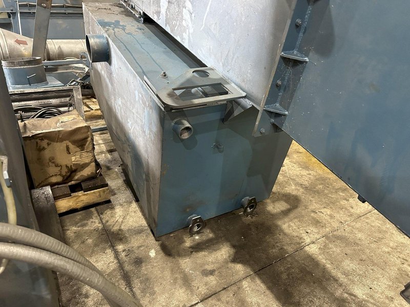 48&quot; TABLE VIKING MODEL #4812CT CONTINUOUS SHOT BLAST PARTS CLEANING SYSTEM, NEW IN 2017: STOCK #22469