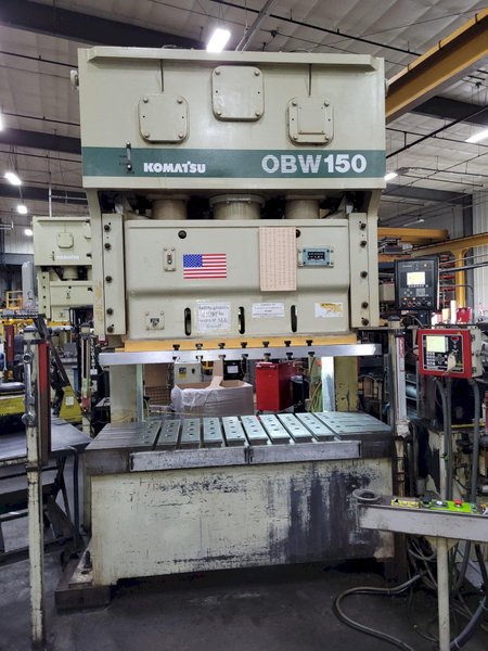 Komatsu Gap Frame Double Crank Press OBW 150-33