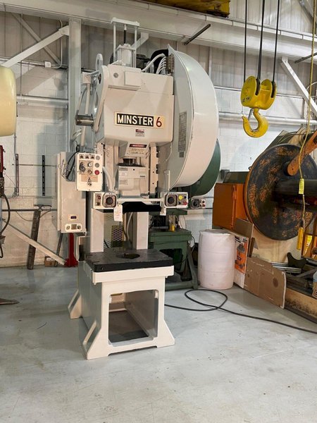 60 ton Minster #6SS Flywheel OBS Press, New 1995