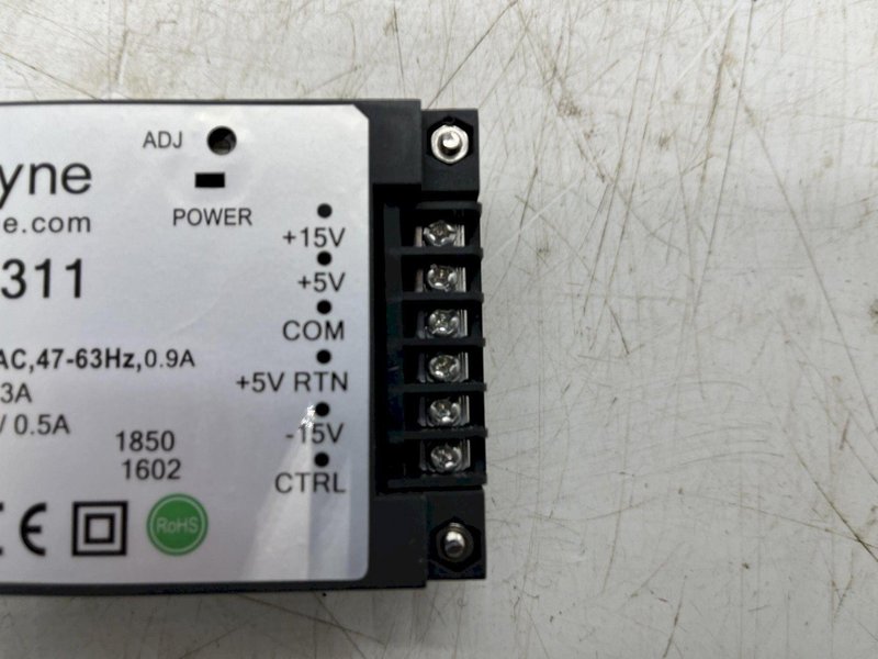 ASTRODYNE MTCC-0311 POWER SUPPLY 100-240VAC, 47-63Hz  // OUTPUT: DC +5V/ 3A STOCK #16309