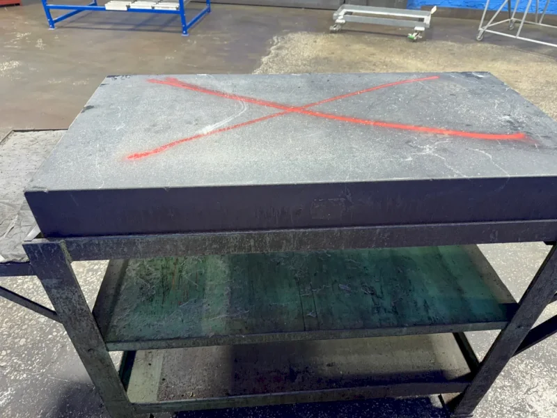 48” X 24” X 6” GRANITE SURFACE PLATE