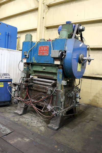 100 TON OAK LAM PRESS: STOCK #72668