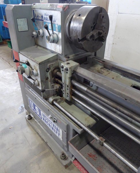 21&quot;/28&quot; x 100&quot; US Industrial Gap Bed Lathe, Inch/mm, 3&quot; Hole, Taper, 10 HP, DRO, Clean