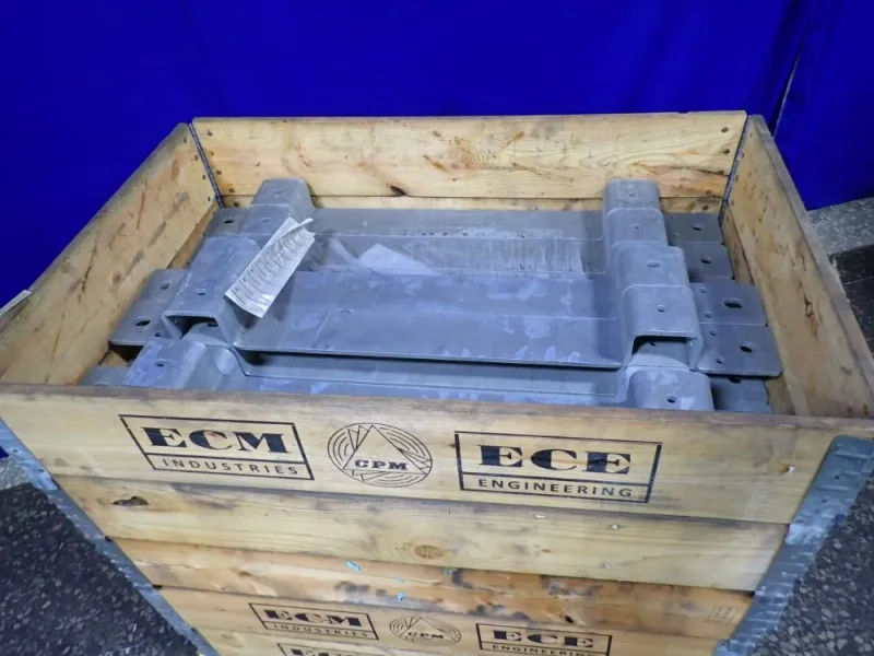 ECM INDUSTRIES 1140X100X10 mm MOUNTING BRACKETS  -  A9B10426323