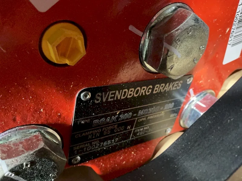 SVENDBORG BRAKES 12.5 MPA CALIPER DISC BRAKES  -  BSAK 300 MS30S-200