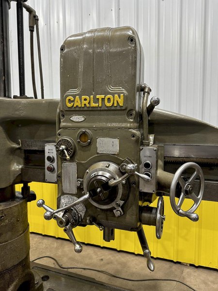 4&#039; X 11&quot; CARLTON MODEL #1A RADIAL DRILL: STOCK #19439