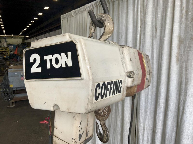 2 TON COFFING ELECTRIC CHAIN HOIST: STOCK #75536