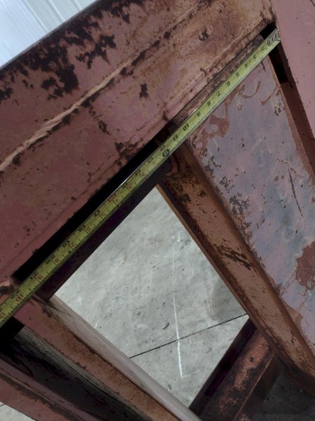 20,000 LBS / 10 TON X 60&quot; X 60&quot; BUSHMAN MODEL #901 PALLET LIFTER CRANE ATTACHMENT: STOCK #23641