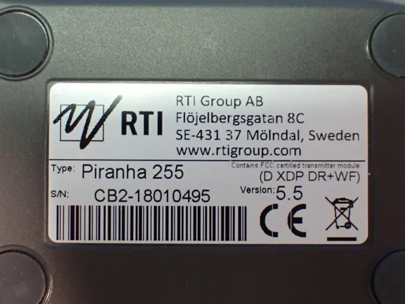 RTI MULTIFUNCTION X-RAY METER W/CASE  -  PIRANHA 255