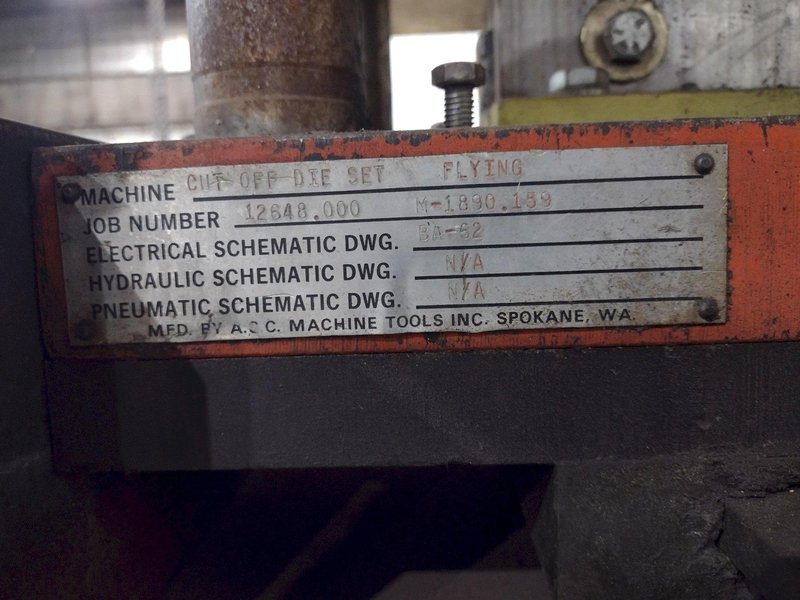 16 STAND X 4&quot; x 36&quot; WIDE R-PANEL ASC ROLLFORMER LINE WITH REEL &amp; CUT OFF, BECK CONTROLS: STOCK 21176