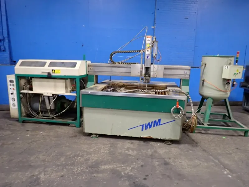 IWM 52 1/2" X 53" CNC WATERJET CUTTING MACHINE  -  IWM1313H-1Y