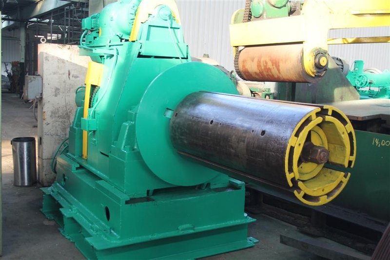 50" YODER MOTORIZED UNCOILER:  STOCK #59320