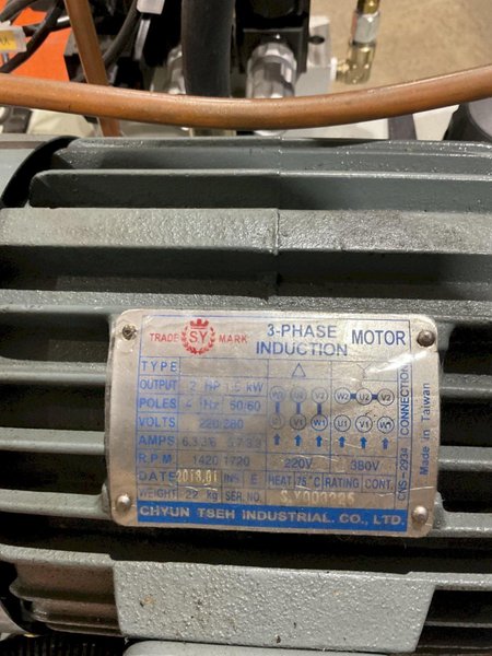 HONG JI HYDRAULIC POWER UNIT NV000013314J 30 L PUMP 70 L TANK USED