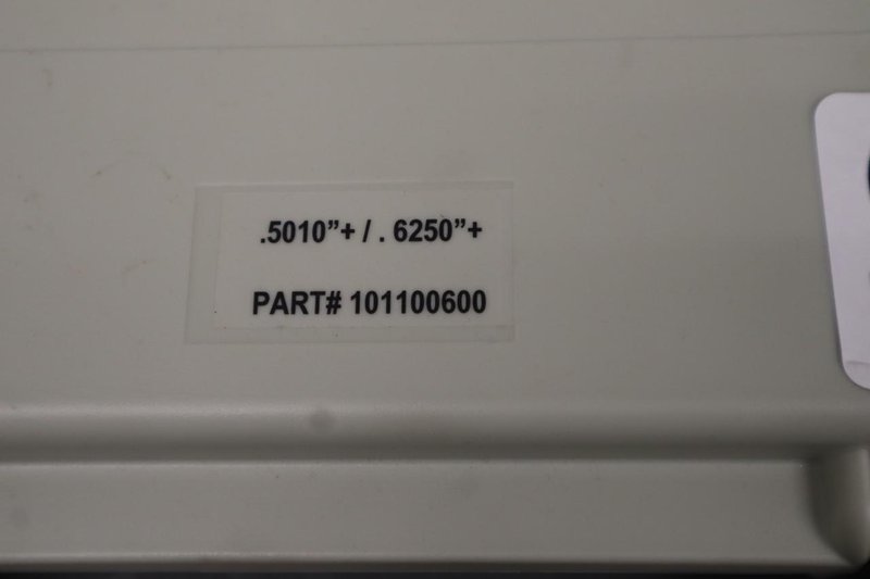 Vermont Gage Plug Gages .5010"+ - .6250"+, (126 Pieces - Complete)- Auction Item
