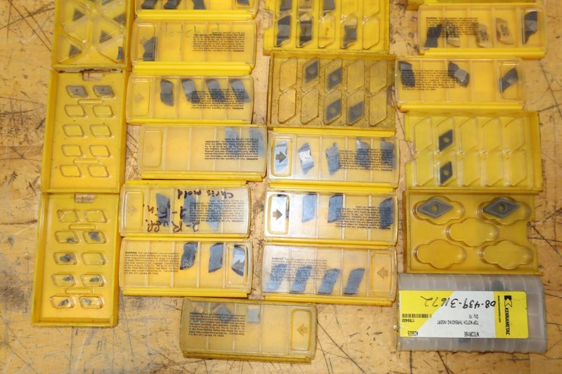 Kennametal - Assorted Carbide Inserts- Auction Item