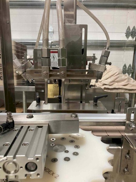 Filamatic Econofil Dual Head Filler and CT-100 Cap Tightener, 2019