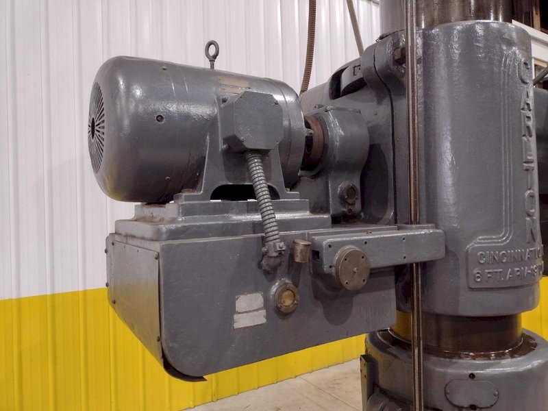 6&#039; x 19&quot; CARLTON MODEL #4A RADIAL ARM DRILL: STOCK #21897