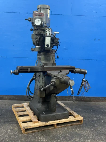 BRIDGEPORT 42” X 9” VERTICAL MILL