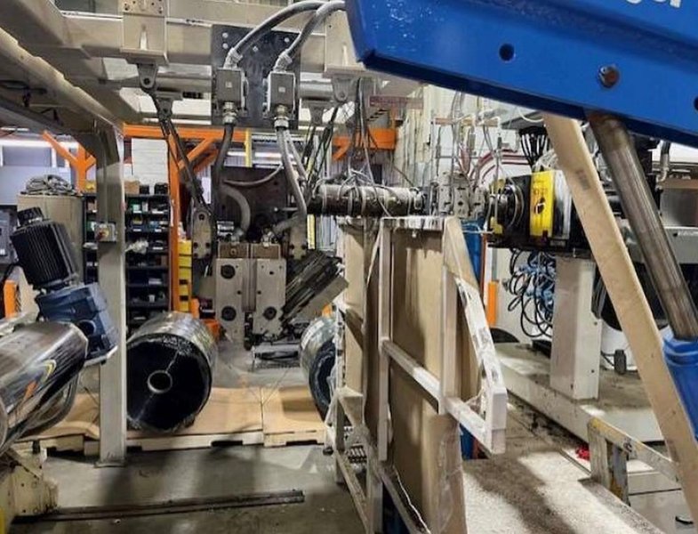 American Kuhne + Cloeren PET Sheet Extrusion Line – Complete Plastic Sheet Line