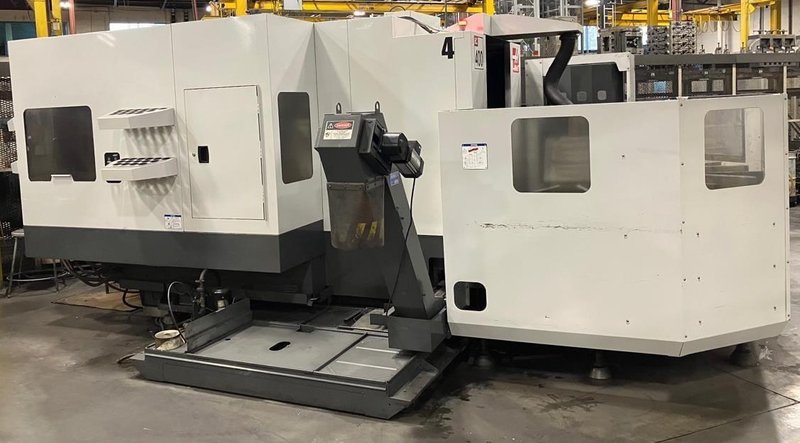 Haas EC-400-PP HMC, 2012 – 6 Station Pallet Pool, 70 Tool ATC, Renishaw Probe