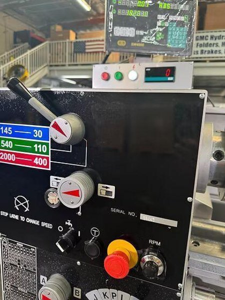 NEW 14" X 40" GMC MODEL GML-1440VT VARIABLE SPEED ENGINE LATHE