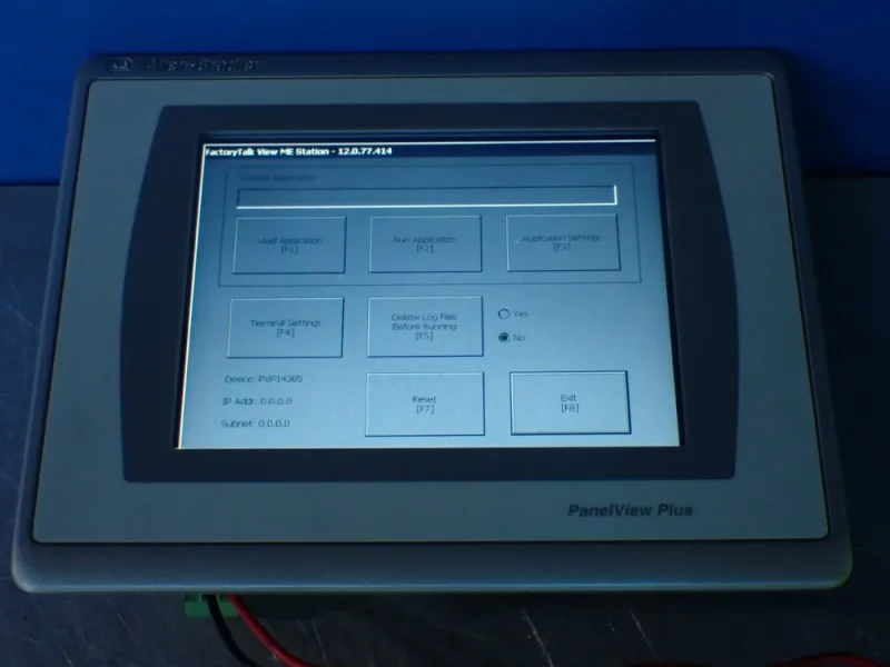 ALLEN-BRADLEY PANELVIEW PLUS 7 OPERATOR PANEL  -  2711P-T7C22D9P
