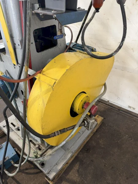 25 TON YODER MODEL #P-25 OPEN THROAT CUTOFF PRESS: YOBRO #25225