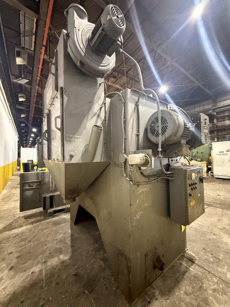 72” TABLE PANGBORN MODEL 6LK-7 ROTOBLAST SHOT BLAST MACHINE: YOBRO #24410