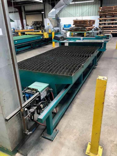 5′ x 20′ Lockformer Vulcan 2900 CNC Plasma Table, 1998 – Hypertherm Powermax 65