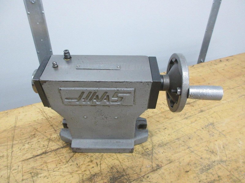 Used Haas HTS6 Manual Tailstock 6" Center Height, #3 Morse Taper, **Missing Clamp Handle**