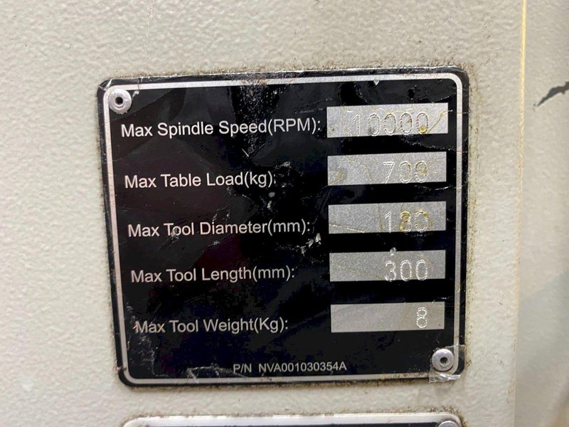Hardinge GX1000 OSP VMC, 2011 – CTS Ready, Turbo Chip Conveyor, Probe &amp; Okuma Control.