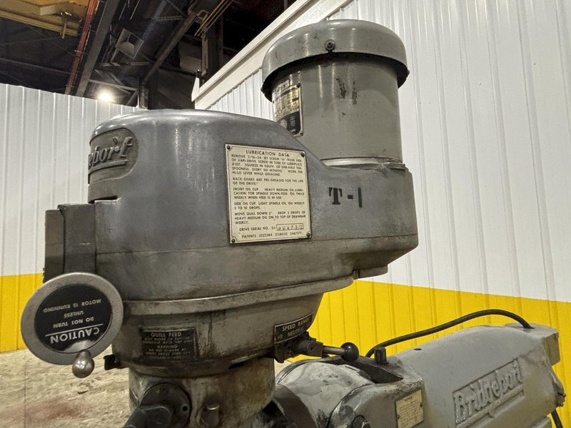 2 HP BRIDGEPORT SERIES I VERTICAL RAM TYPE MILL: STOCK #23239
