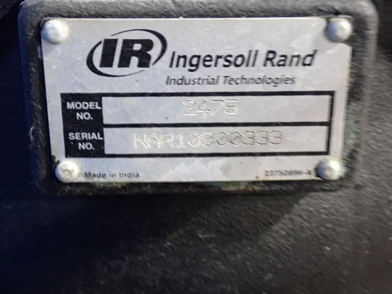 Ingersoll Rand (2) 7.5 Hp Air Compressor - 2-2475e7.5v-fp