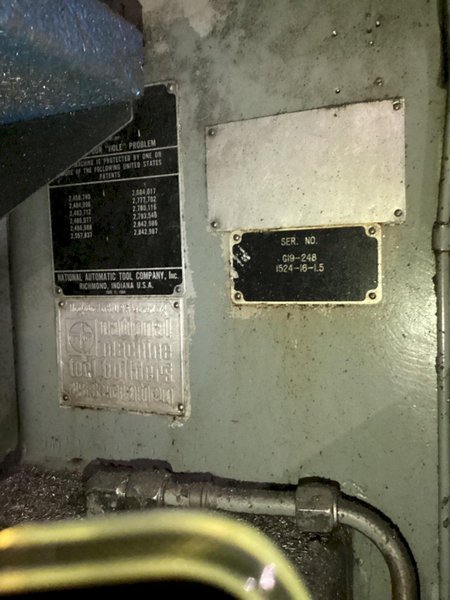 NATCO 10J Multi Spindle Vertical Drill Press USED