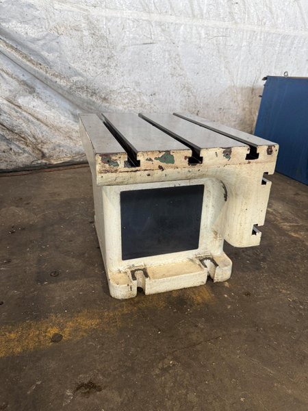 24" W X 18" D X 18" T CARLTON T-SLOTTED DRILL BOX TABLE. STOCK #0542926